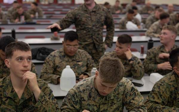 U.S. Marines conduct sUAS, mortars integration training