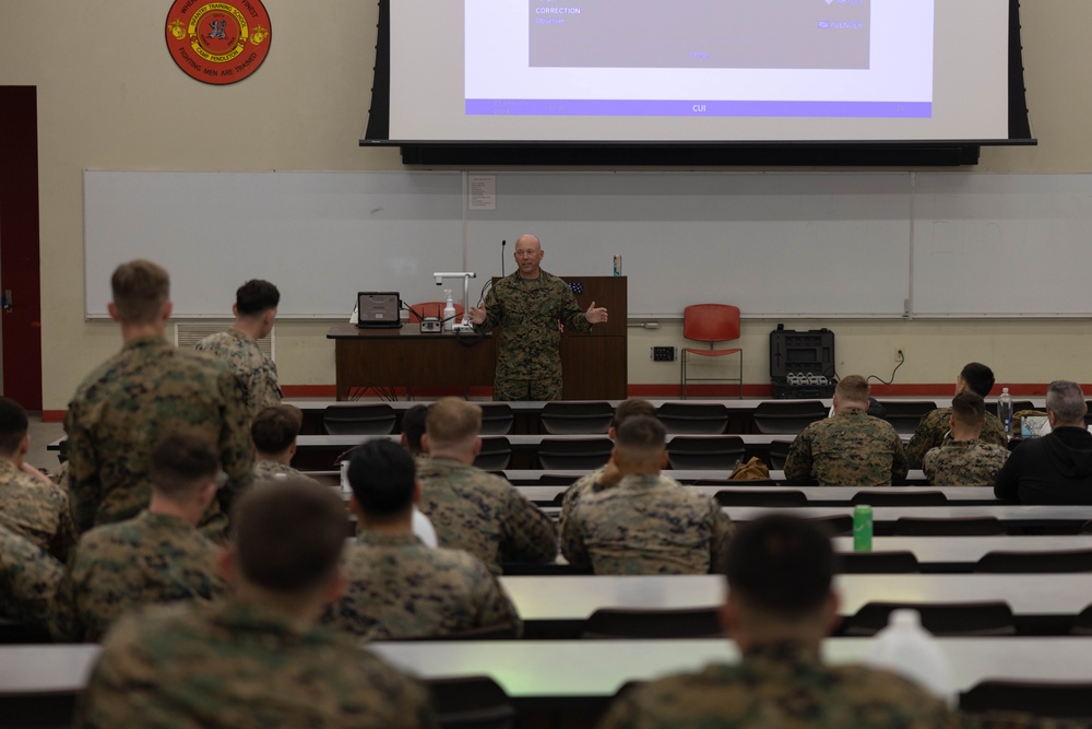 U.S. Marines conduct sUAS, mortars integration training