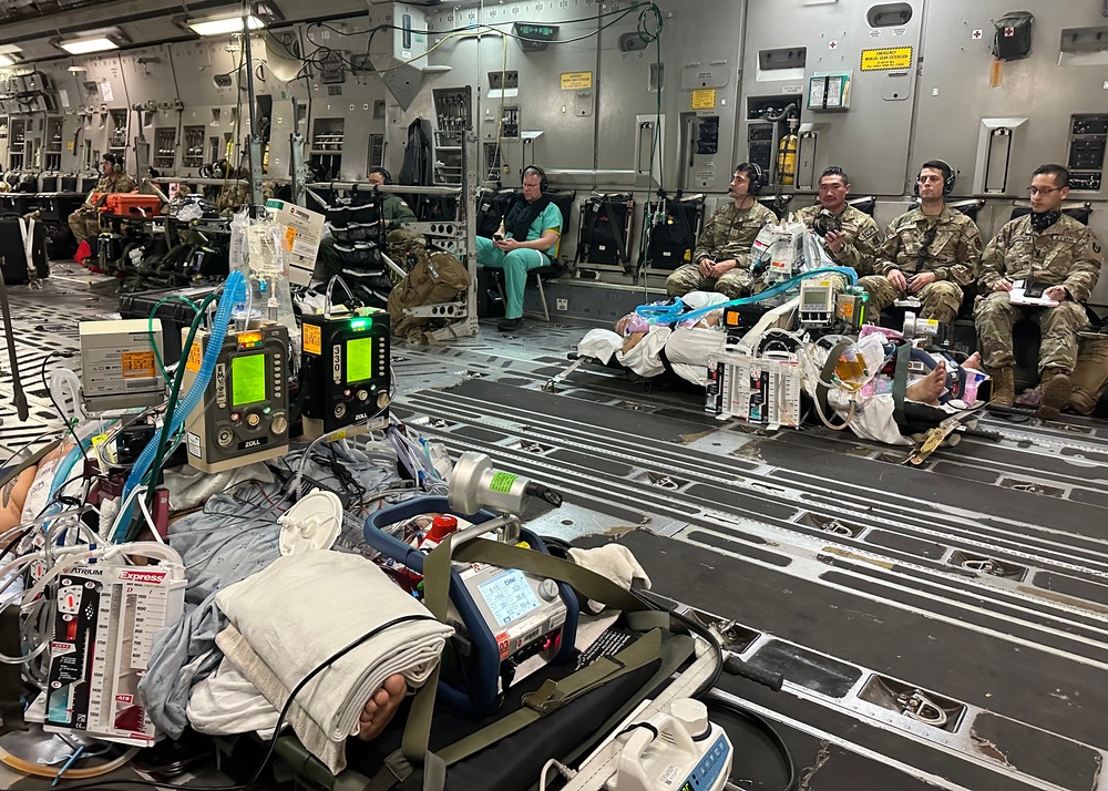 DOD’s first dual-patient ECMO C-17 transport