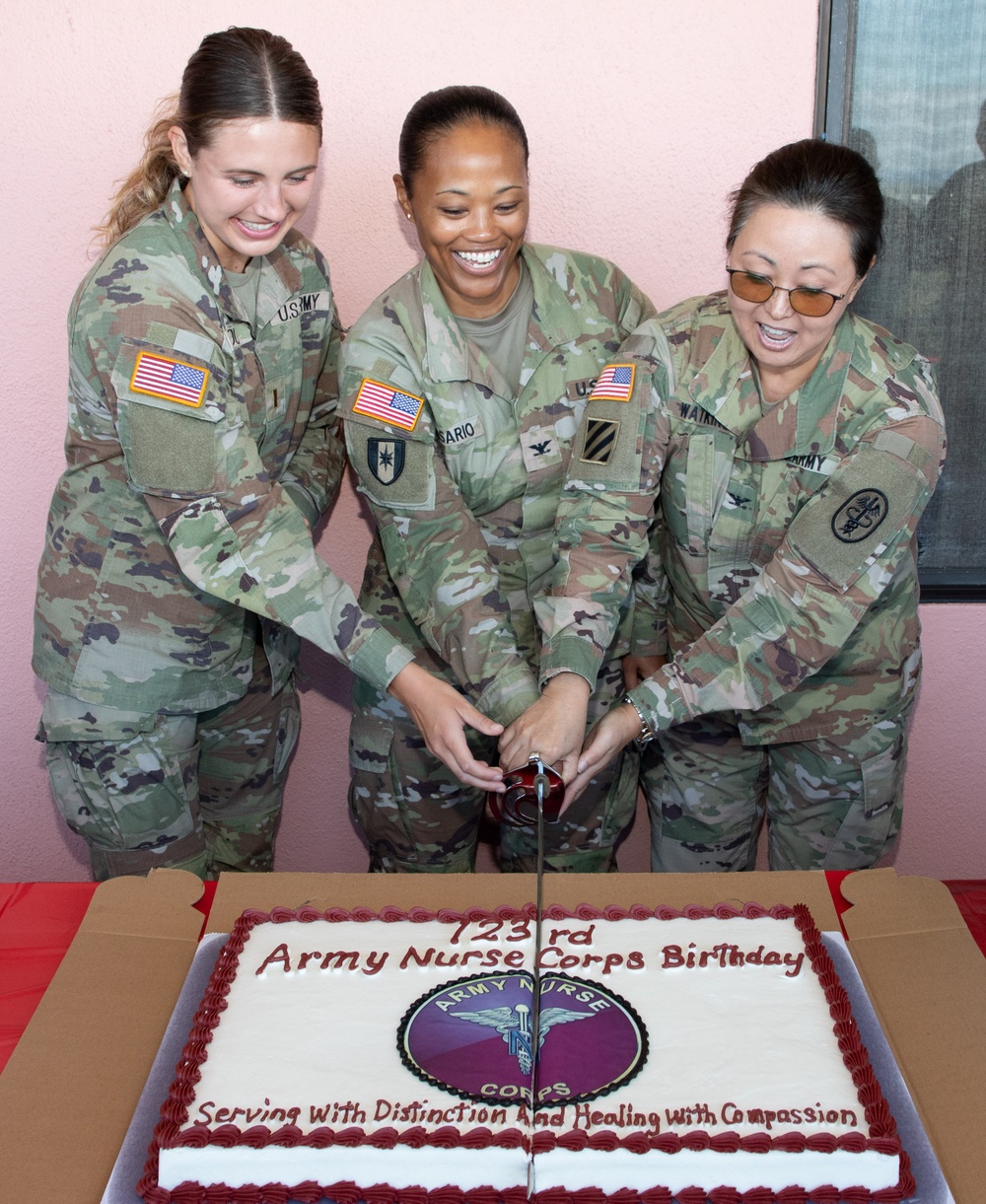 123rd Army Nurse Corps Birthday Celebration at Tripler Army Medical Center