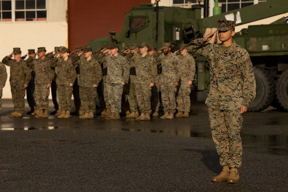 Tactical Maintenance Company Redesignation Ceremony