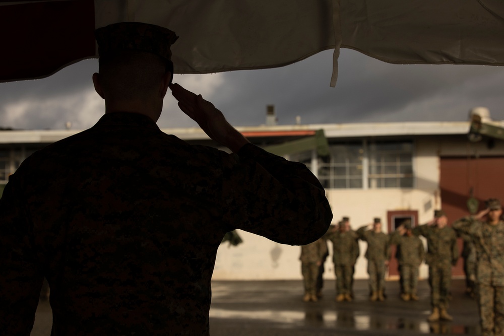 Tactical Maintenance Company Redesignation Ceremony