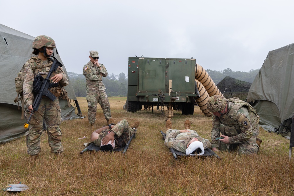 25ID, 8th TSC, 11th Airborne UMTs conduct FTX