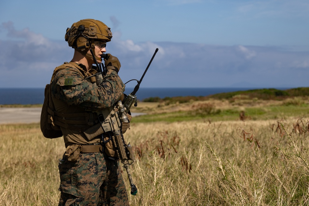 Battalion Landing Team 1/1 conducts helo raid exercise