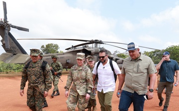 Gen. Richardson Visits Panama for High-Level Security Dialogue, Visits Darién