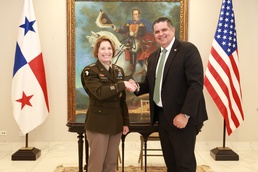 Gen. Richardson Visits Panama for High-Level Security Dialogue, Visits Darién