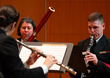 United States Navy Band at Kinder High School for the Performing and Visual Arts