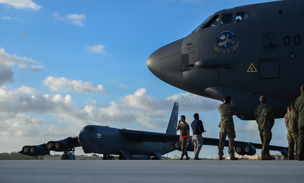 BTF Arrival at Guam