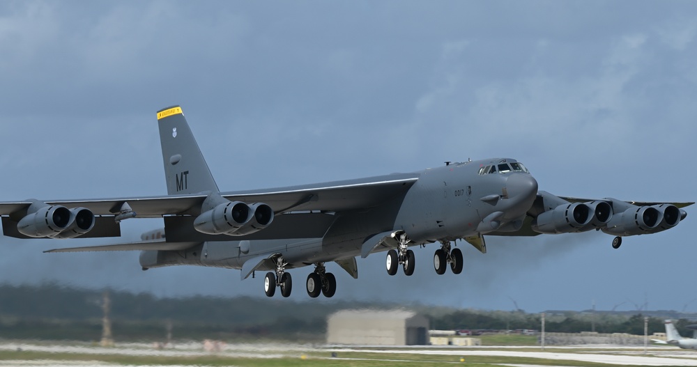 BTF takes off from Guam