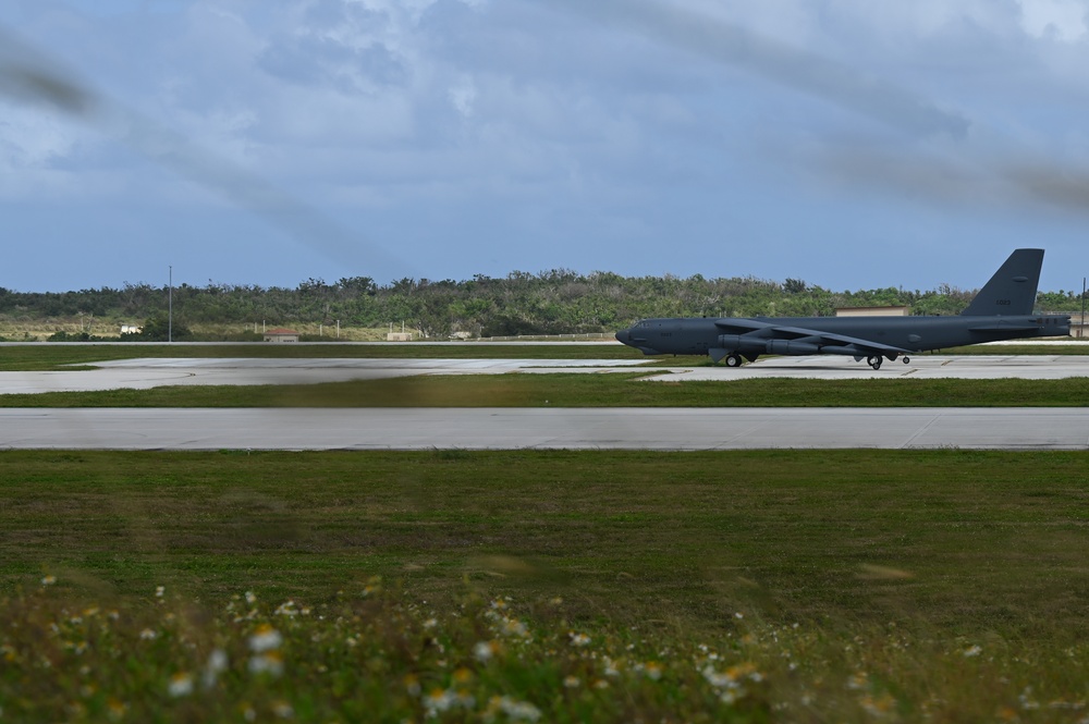 BTF takes off from Guam