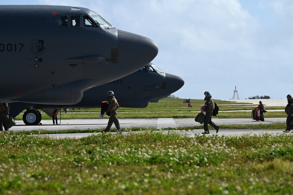 BTF takes off from Guam