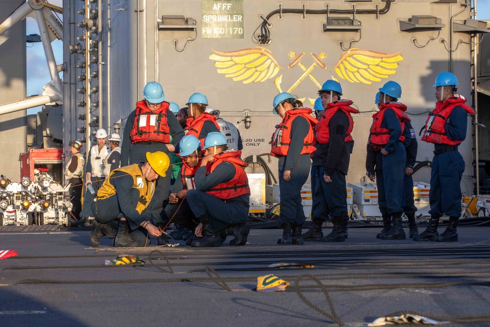 Theodore Roosevelt Replenishment-at-Sea