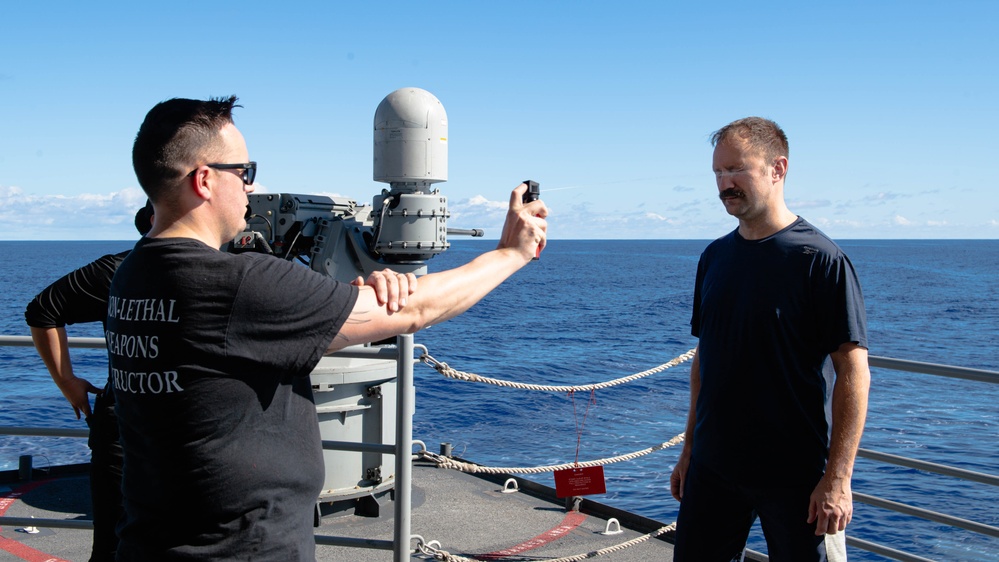 OC Spray Aboard Theodore Roosevelt