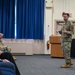 111th CES Change of command ceremony
