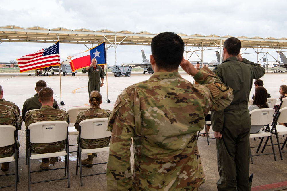 149th Operations Support Squadron Change of Command