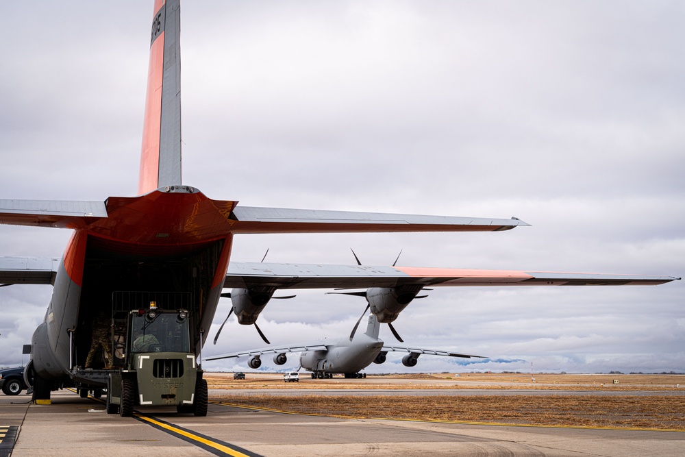 Flight line is full of activity for the AATTC