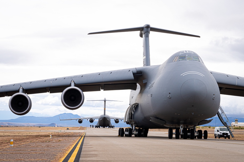 C-5 Super Galaxy is the newest mobility aircraft to learn tactics at the AATTC