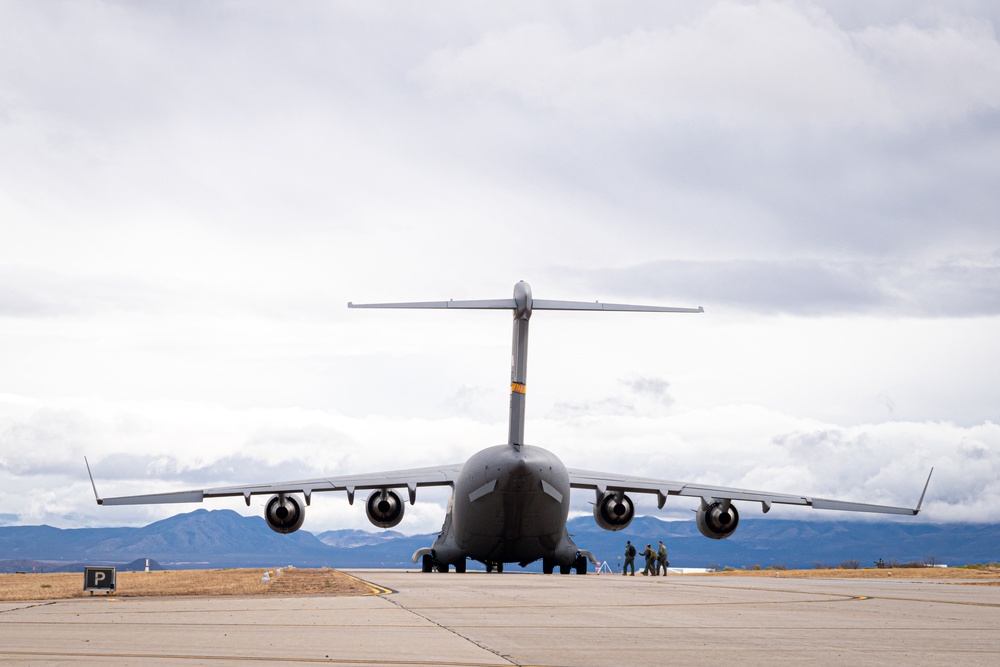 Flight line is full of activity for the AATTC