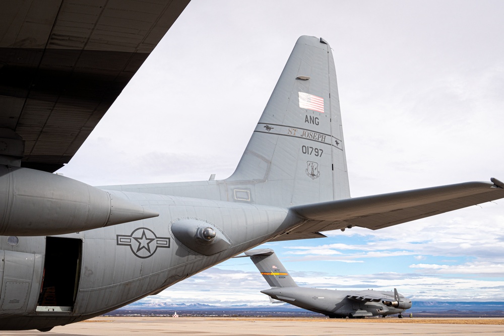 Flight line is full of activity for the AATTC