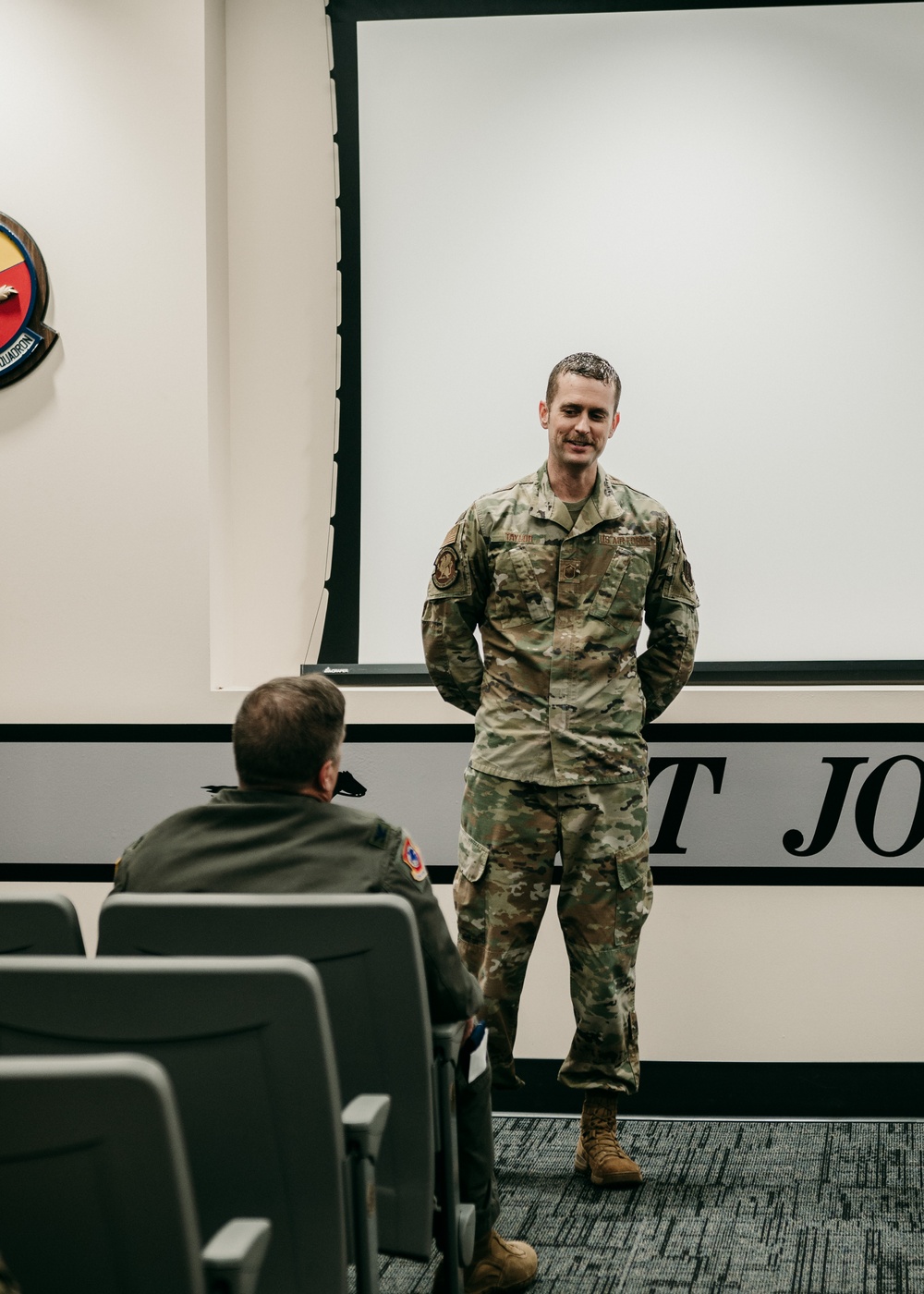Master Sgt. Travis Taylor promotes to Senior Master Sgt.