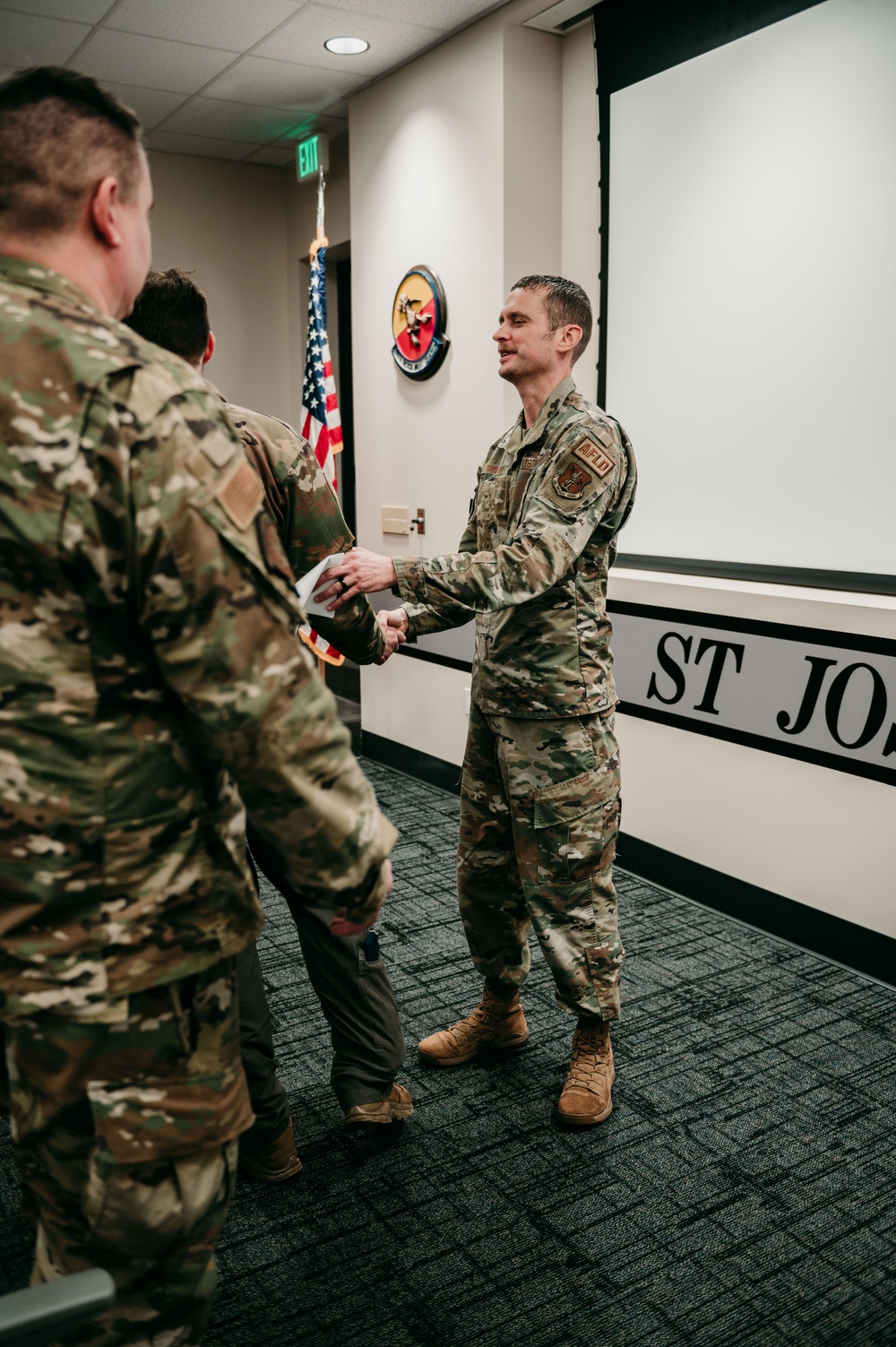 Master Sgt. Travis Taylor promotes to Senior Master Sgt.