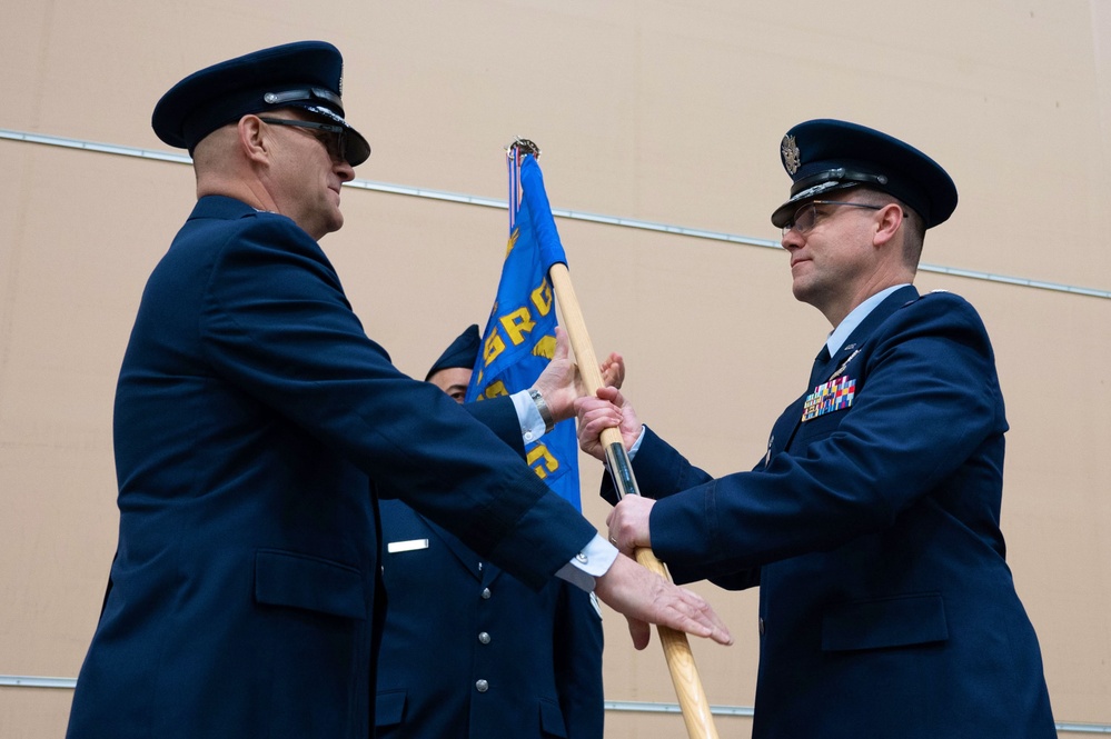 Lt. Col. Brian McCaffery takes command of 102nd Intelligence, Surveillance and Reconnaissance Group