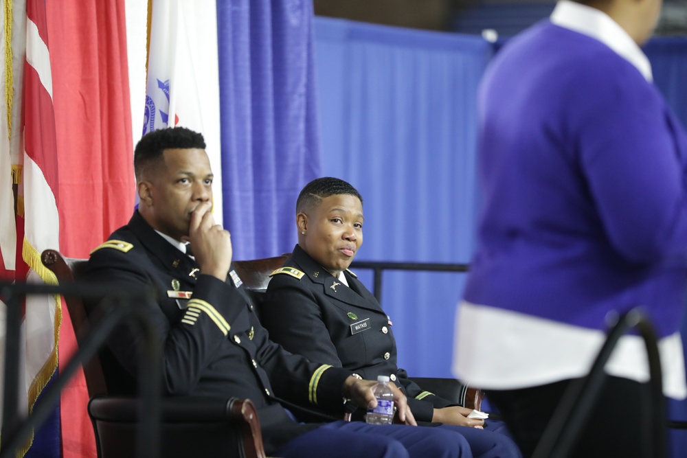 District of Columbia National Guard holds promotion ceremony for Maj. Michelle A. Watkis