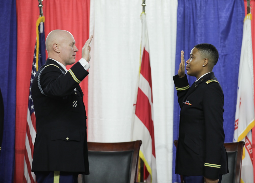District of Columbia National Guard holds promotion ceremony for Maj. Michelle A. Watkis