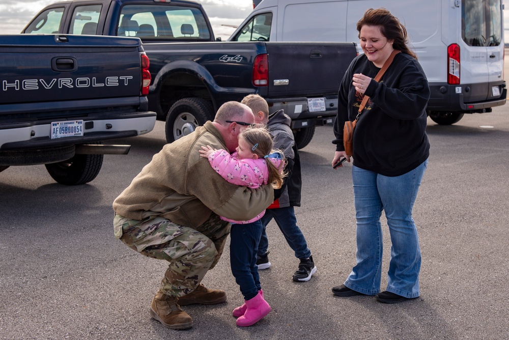 121st Airmen return from deployment