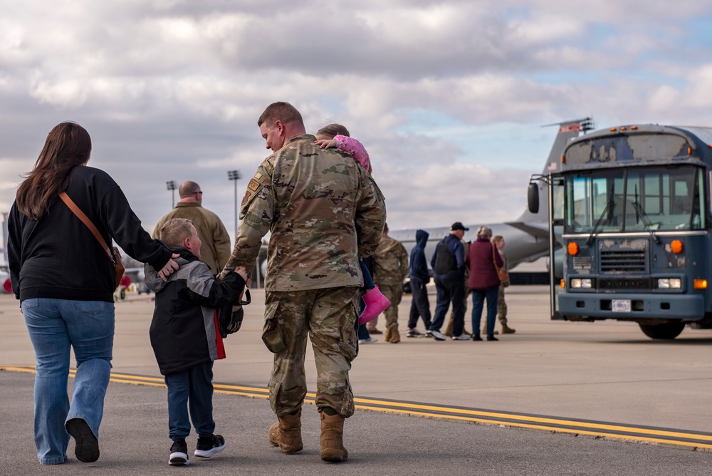 121st Airmen return from deployment