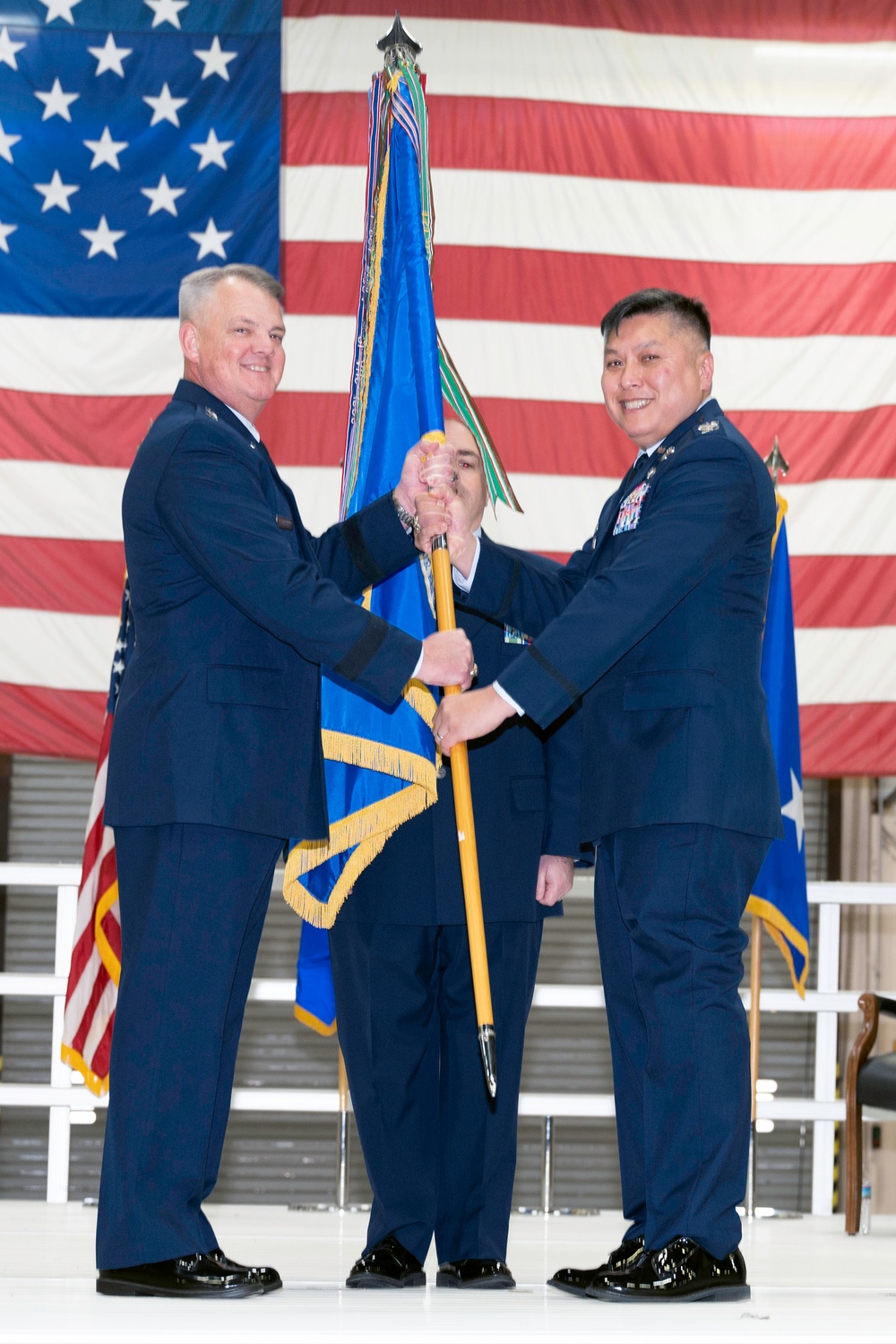 Col Van Thai takes command of the 434th Air Refueling Wing