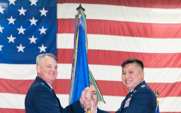 Col Van Thai takes command of the 434th Air Refueling Wing
