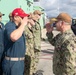 Rear Adm. Peck Visits USS Tripoli Sailors