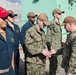 Rear Adm. Peck Visits USS Tripoli Sailors