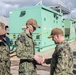 Rear Adm. Peck Visits USS Tripoli Sailors