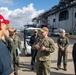 Rear Adm. Peck Visits USS Tripoli Sailors