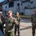 Rear Adm. Peck Visits USS Tripoli Sailors