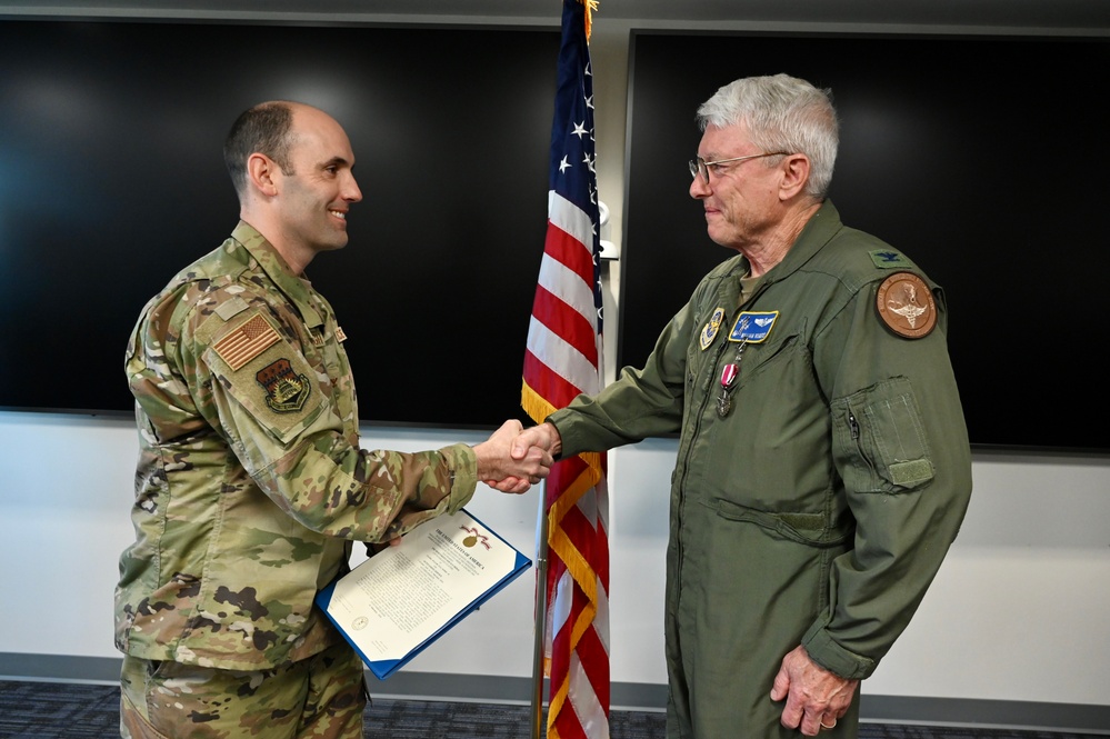D.C. Air National Guard State Air Surgeon awarded Meritorious Service Medal, retires from the Air Force