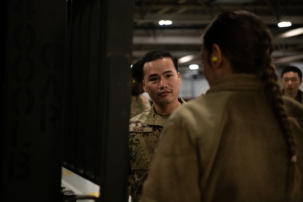 86th Aerial Port Squadron leads forklift training for 446th FSS Airmen, Wing Commander