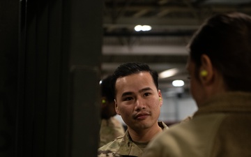 86th Aerial Port Squadron leads forklift training for 446th FSS Airmen, Wing Commander