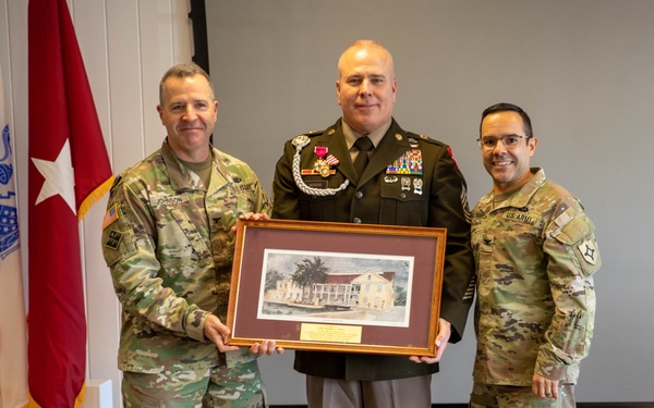 Command Sergeant Major Theodore Morris Retires