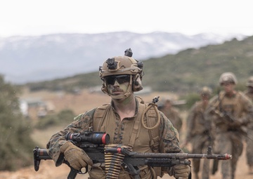 26th MEU(SOC) Marines conduct Integrated Training with Hellenic Marines