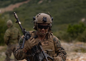 26th MEU(SOC) Marines conduct Integrated Training with Hellenic Marines