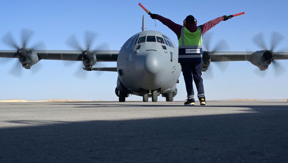 U.S. aircraft arrive to support Saudi World Defense Show 2024