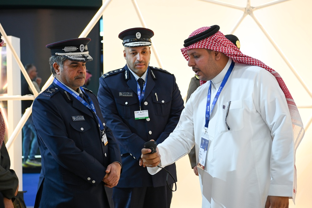 U.S. Air Force Airmen support kickoff of Saudi World Defense Show 2024