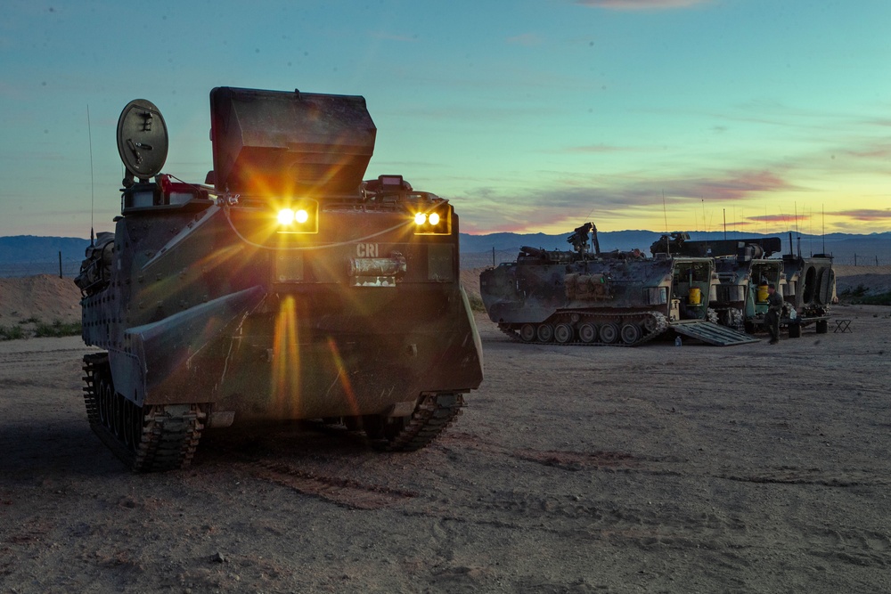 2d Battalion, 6th Marine Regiment Conduct Vehicle Maintenance