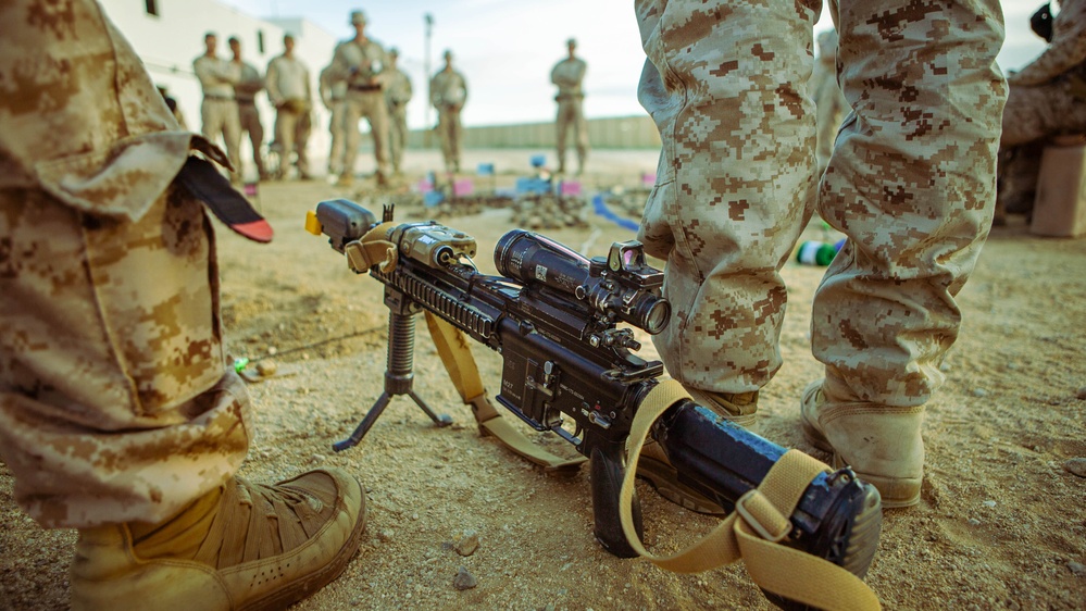 2d Battalion, 6th Marine Regiment Map Out Their Defense