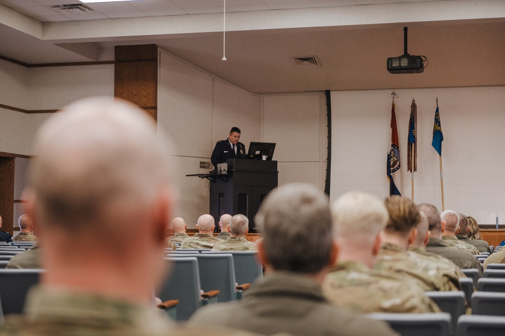 Change of Command ceremony