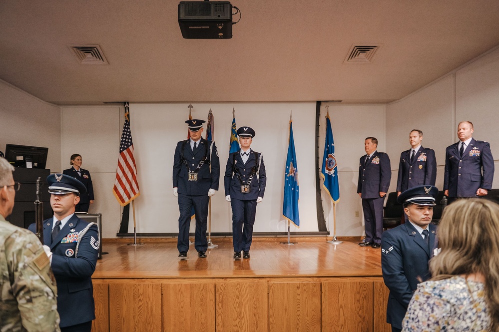 Change of Command ceremony