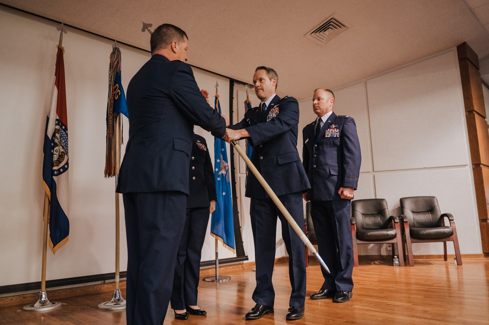 Change of Command ceremony